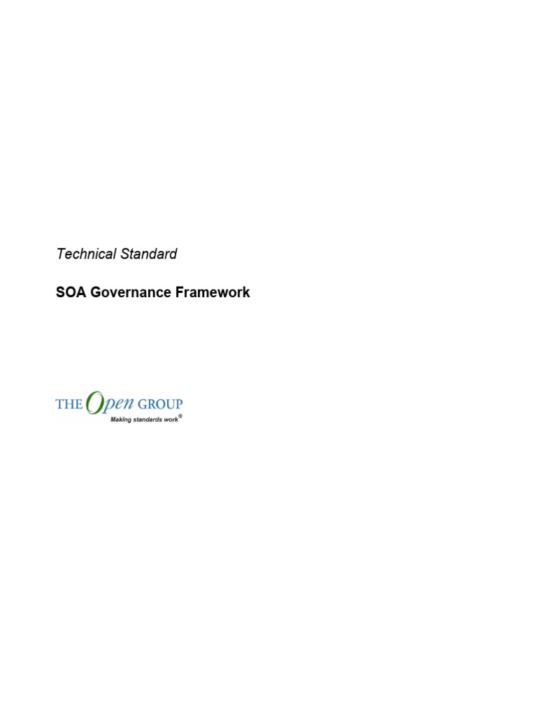 SOA Gouvernance | PDF | Service Oriented Architecture | Enterprise ...