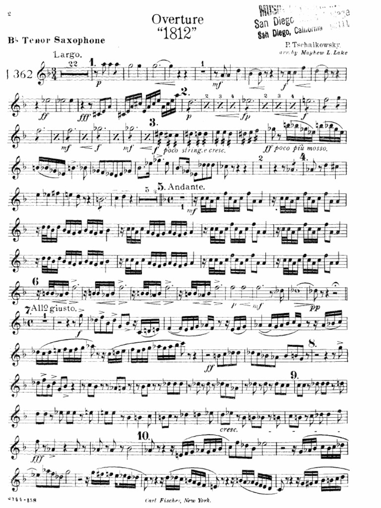 1812 Overture Pdf