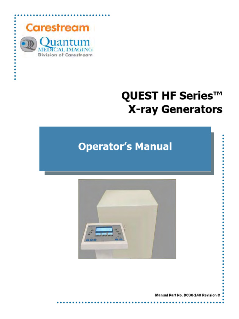 DC30-140_Quest II HF Series Generator Operator Manual_C | PDF | Volt ...