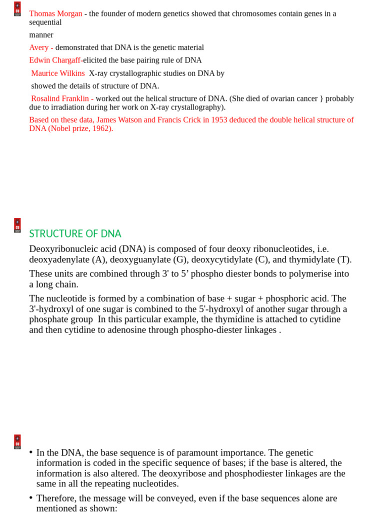 Thomas Morgan | PDF | Dna Replication | Dna