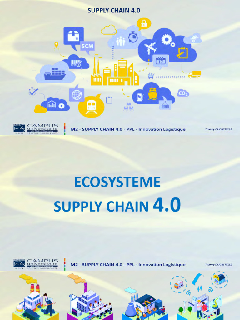Optimisation de la Supply Chain 4.0 | PDF | Logistique | Gestion de la ...