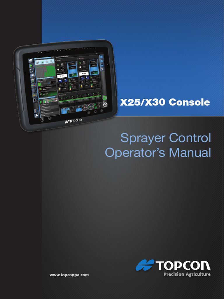 Topcon Sprayer Controller Manual | PDF | Electromagnetic Interference ...