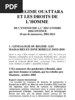 Alassane Ouattara et les droits de l'homme 