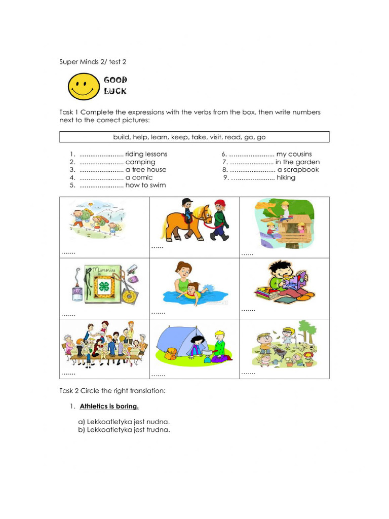 Worksheet 231919 | PDF