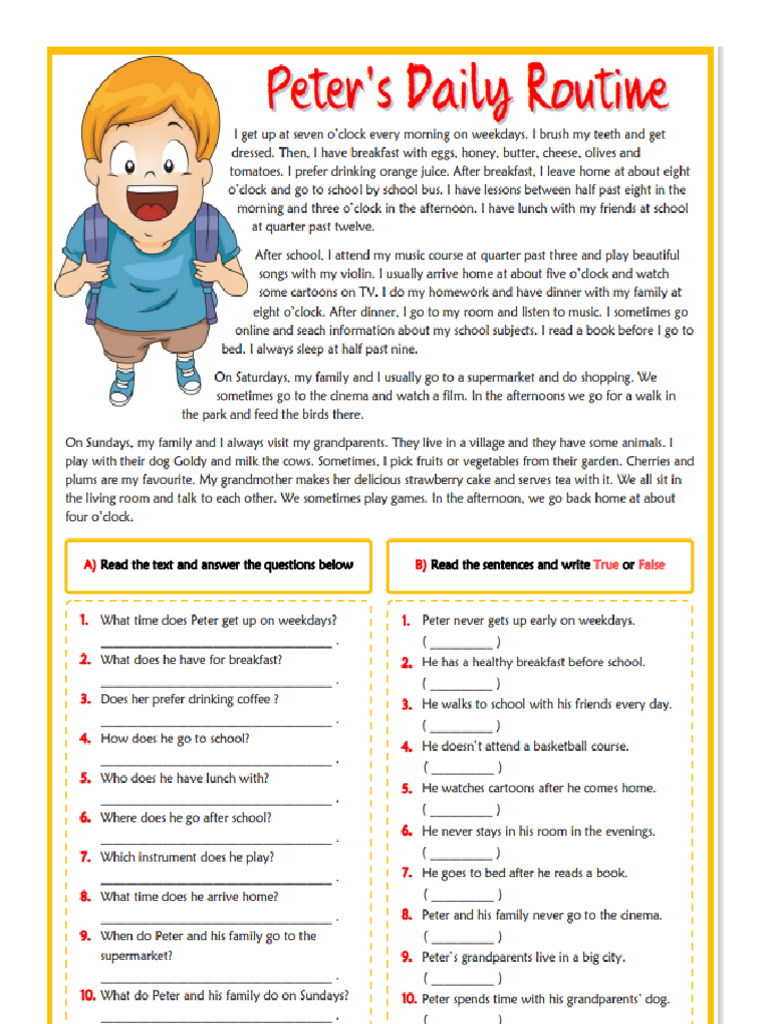 Simple Present 2 | PDF