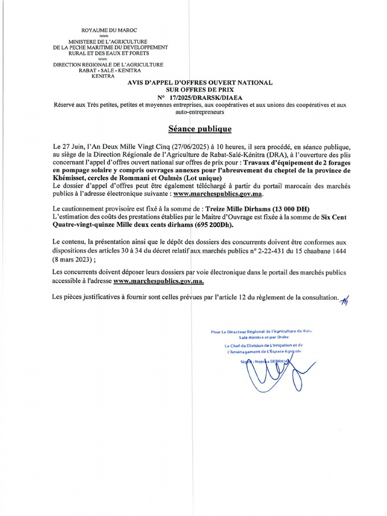 Avis FR Ao 17-2025 | PDF