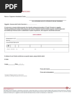 Modulo Disdetta Unicredit | PDF