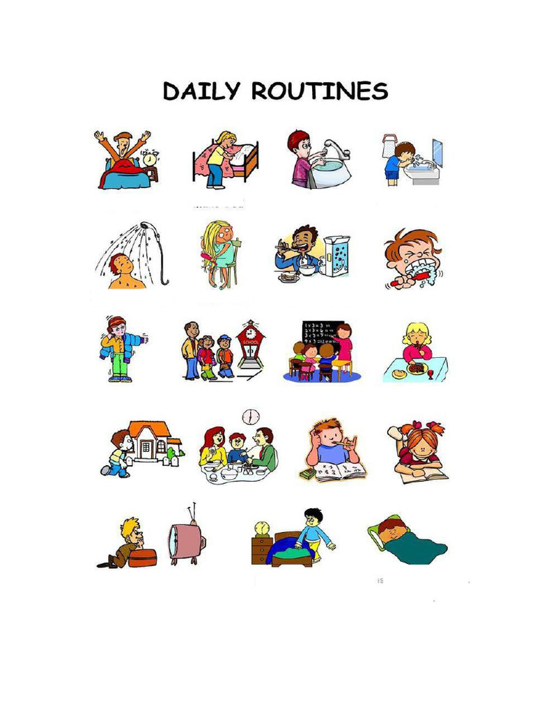 Daily Routine Description | PDF