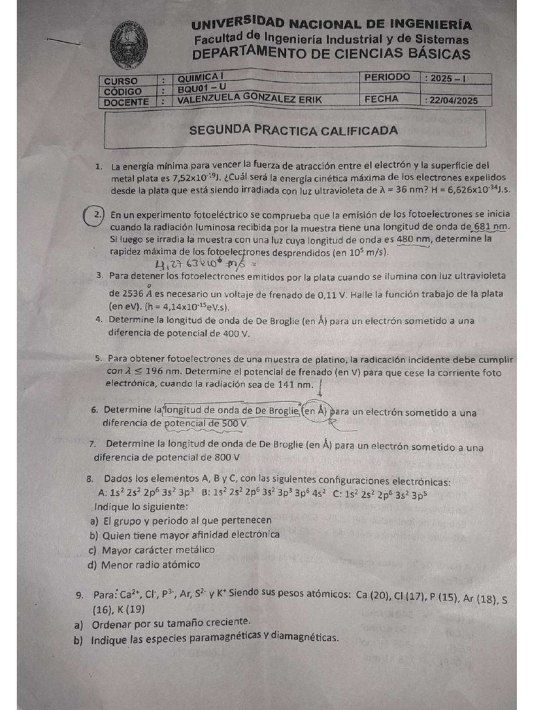 Practica Dirigida 2 | PDF