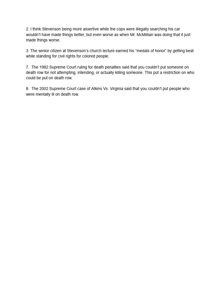 Just Mercy Chapters 14 Q PDF
