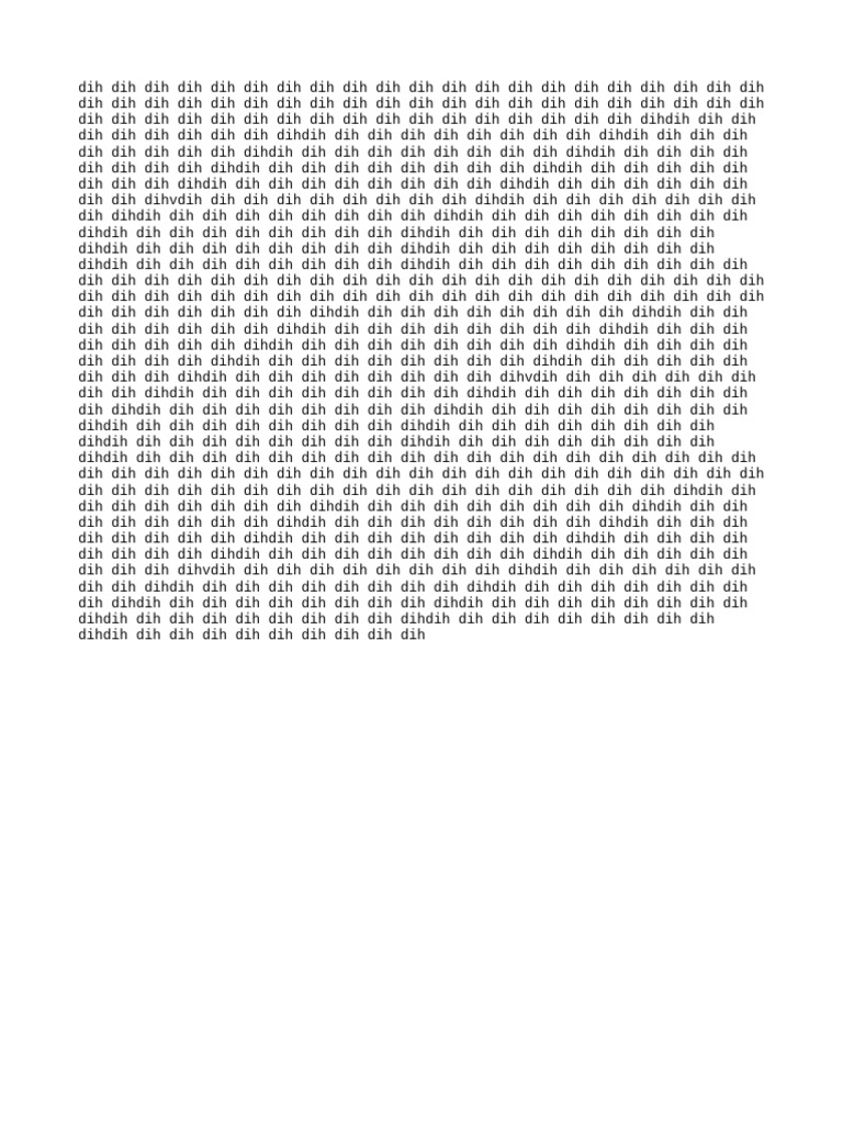 Repetitive Text Analysis | PDF