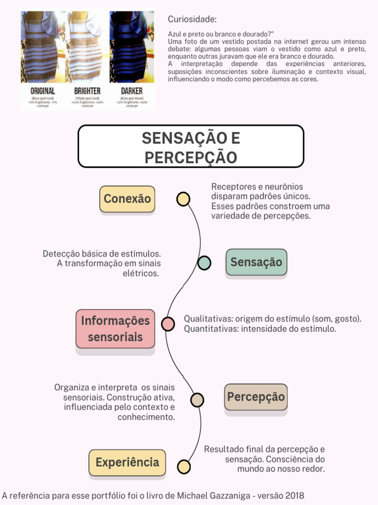 Sensação e Percepção: Entenda os Estímulos | PDF