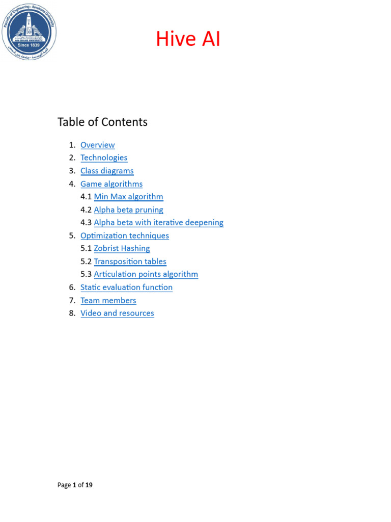 Hive Project Report | PDF | Algorithms And Data Structures | Applied ...