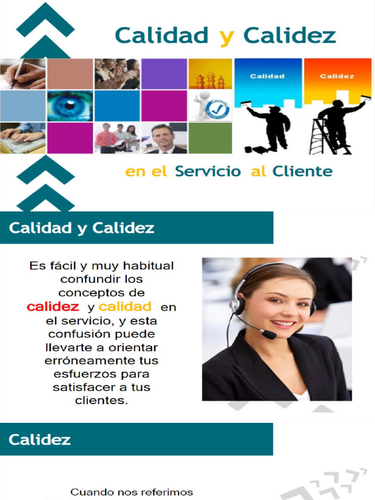 Calidad y Calidez | PDF