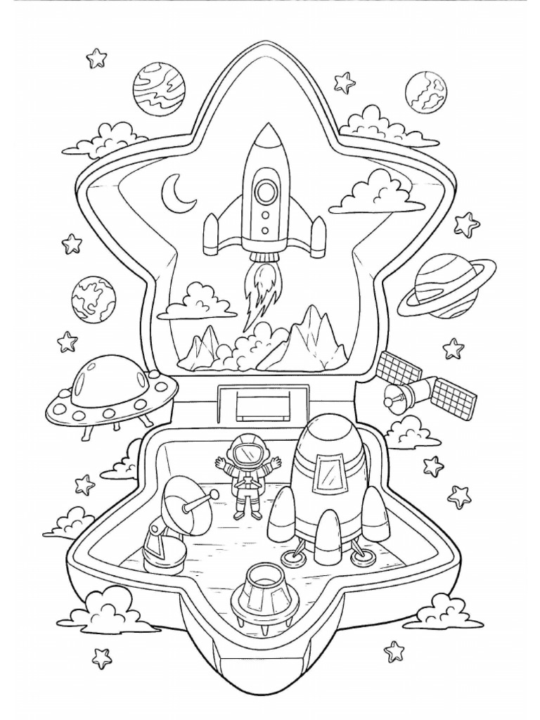 Poly Pocket Coloring | PDF