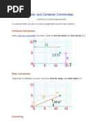 Cartesian Coordinates to Polar Coordinates Conversion