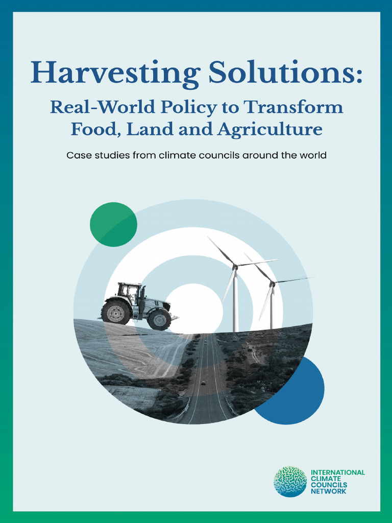 Policy Innovations for Sustainable Agriculture | PDF | Climate Change ...