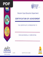 GEHS Enrolment Certificate | PDF | Chess Theory | Chess Openings
