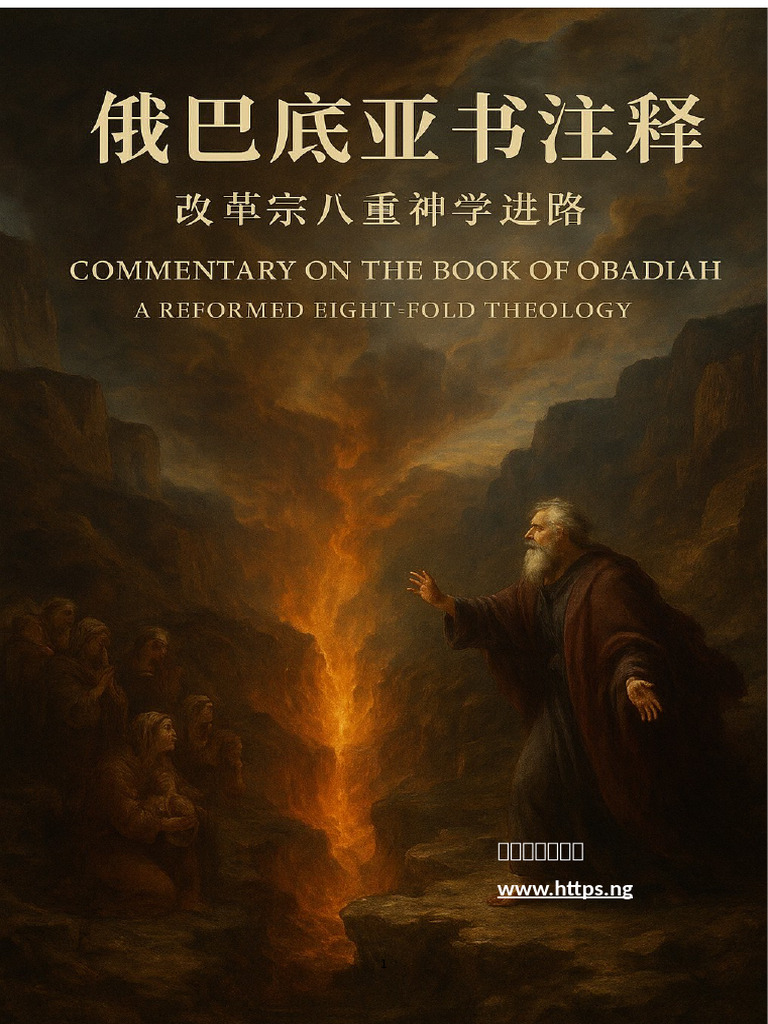 俄巴底亚书注释改革宗八重神学进路| PDF