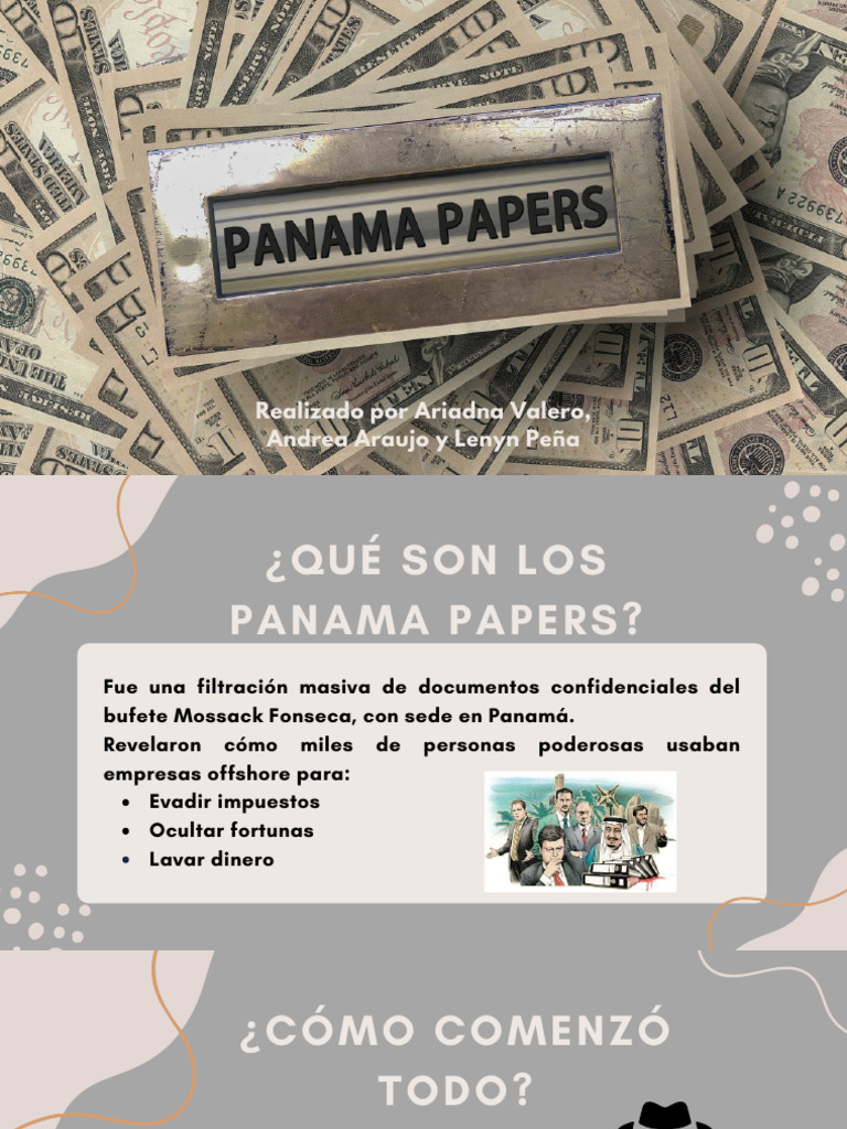 Ejemplo de Periodismo de Datos - Panama Papers | PDF
