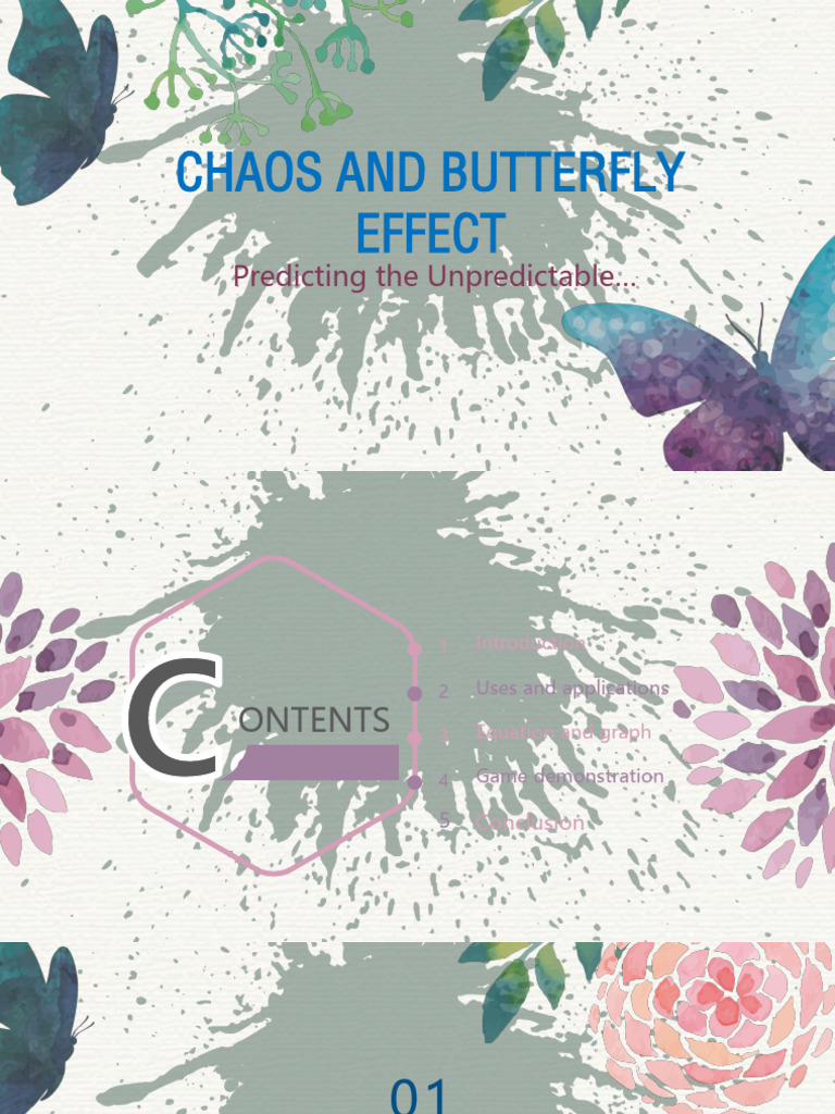 Chaos Theory and the Butterfly Effect | PDF | Chaos Theory | Applied ...