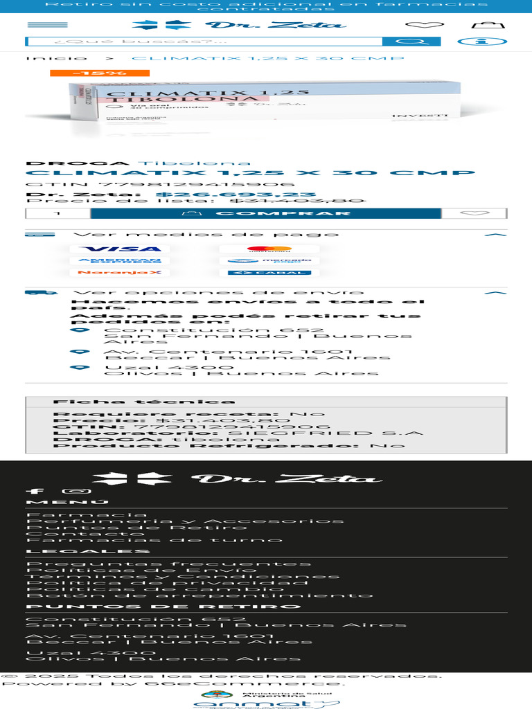 Climatix 1,25 X 30 CMP | PDF