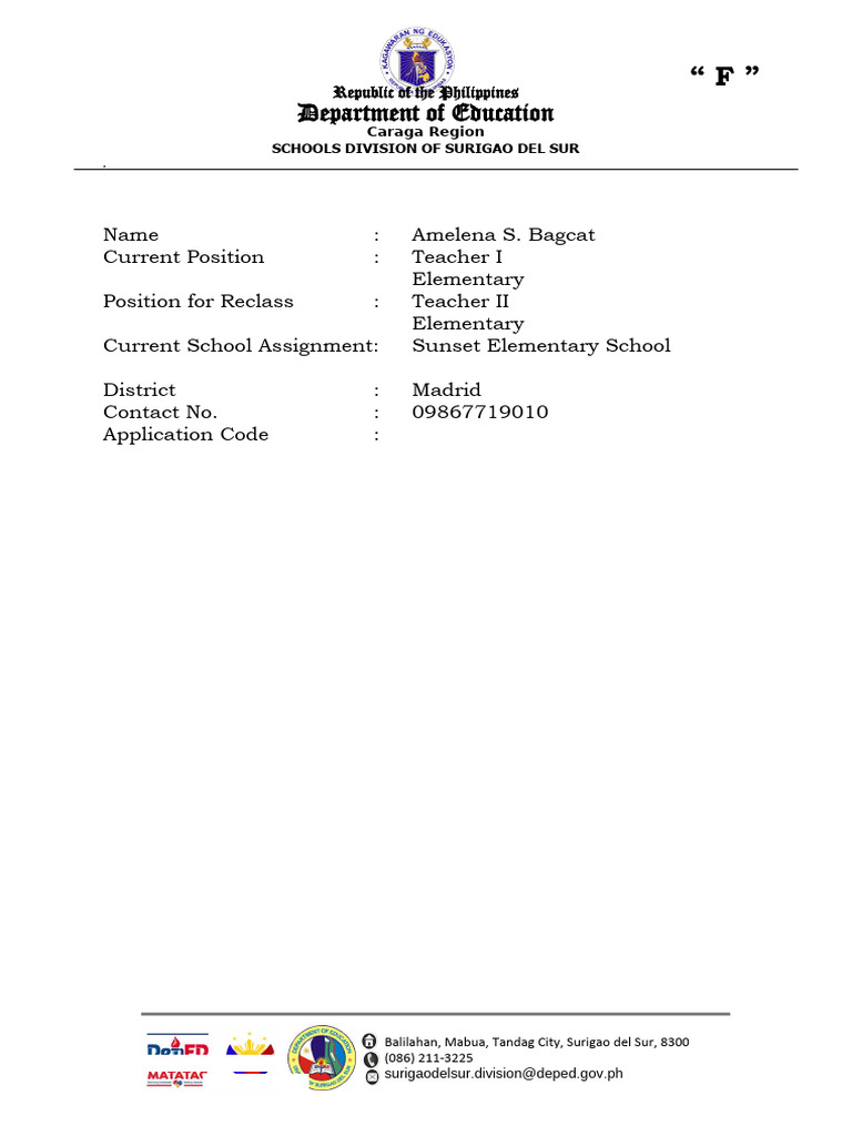 Reclass - COVER Page, Table of Contents, Label, Tabbing 2025 | PDF