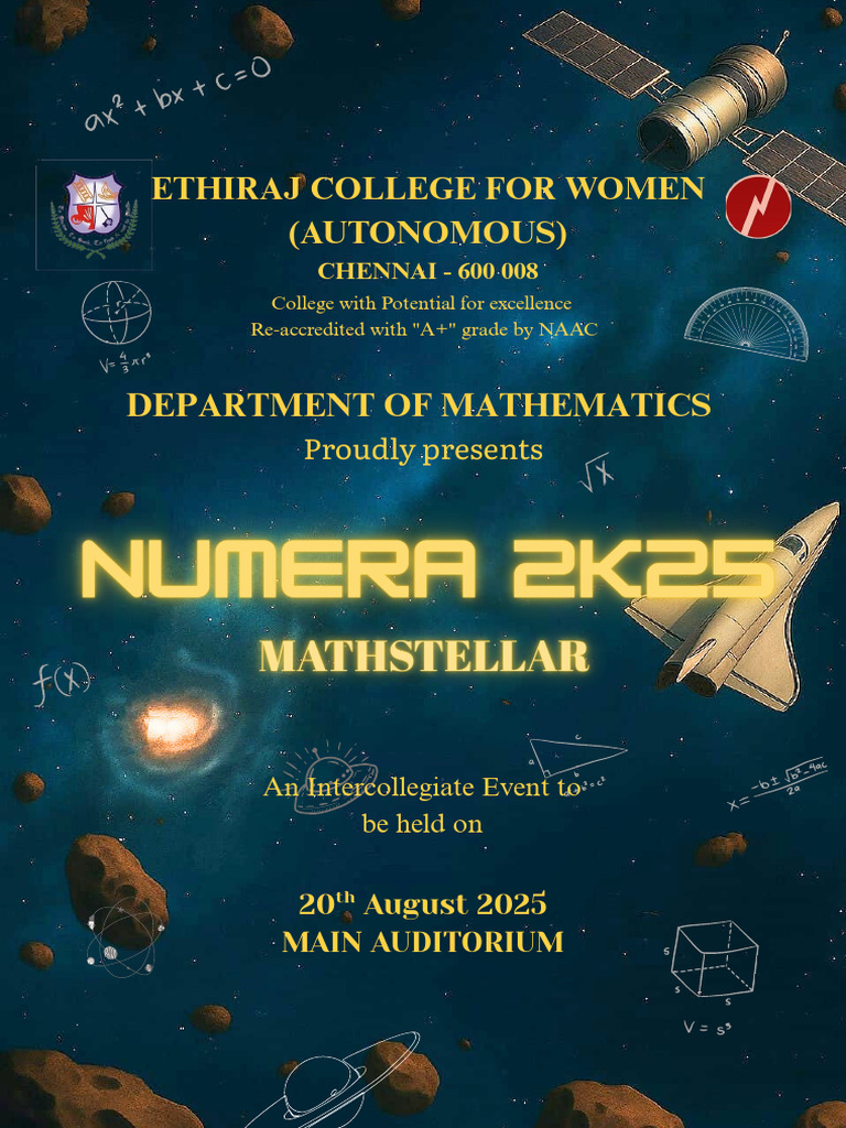 NUMERA 2K25 Inter Collegiate | PDF