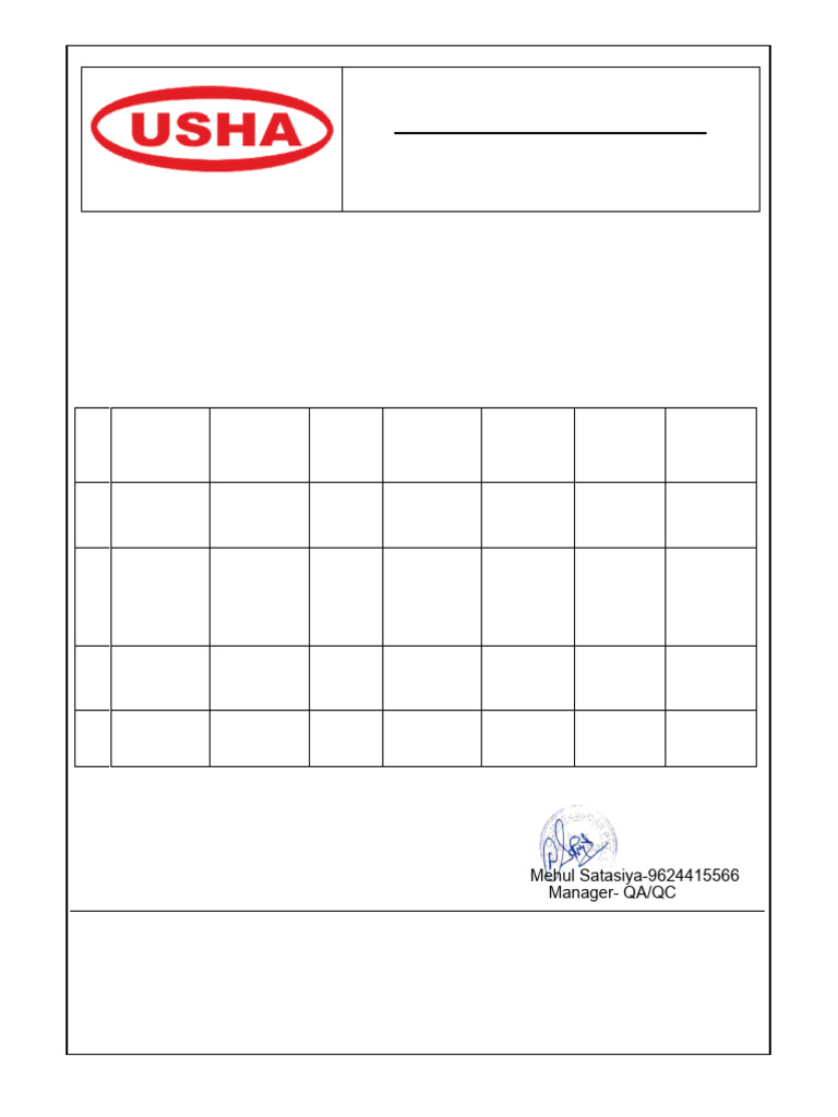 Certificate of Conformance for UTCL Perli | PDF