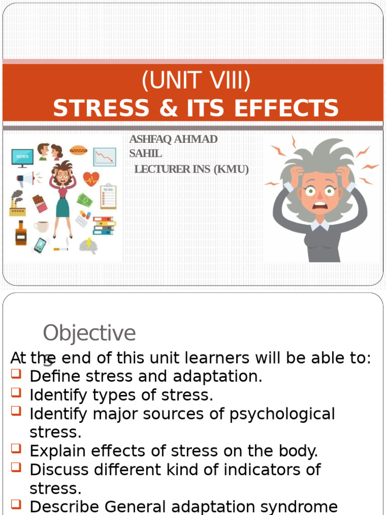 Stress & Its Effects | PDF | Stress (Biology) | Motivational
