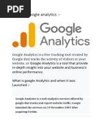 Google Analytics 4 Certification Answers | PDF | Analytics | Websites