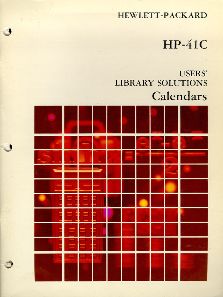 HP Calendars | PDF