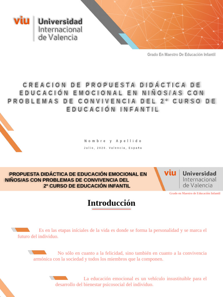 Propuesta de Educación Emocional Infantil | PDF | Las emociones ...