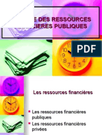 Analyse Des Ressources Financieres Publiques