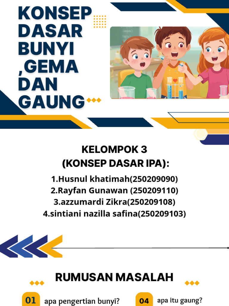 Gema dan Gaung: Perbedaan Bunyi Pantul | PDF