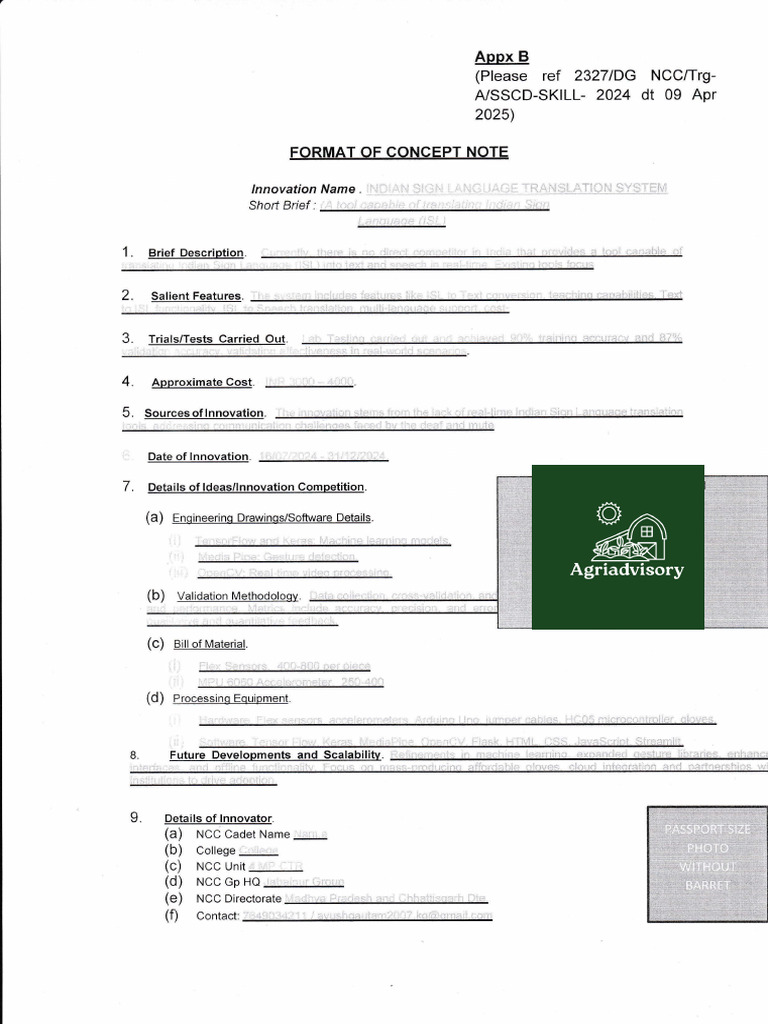 Idea Innovation Competition Modalities 2026 20250428 0002 (1) - 6 | PDF ...