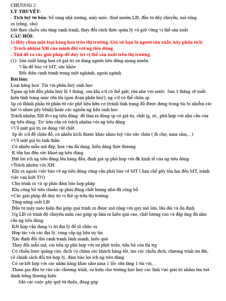Tài liệu thi KTCT | PDF