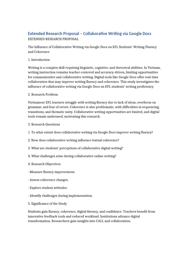 Collaborative Writing Impact on EFL Students | PDF | Fluency | Writing