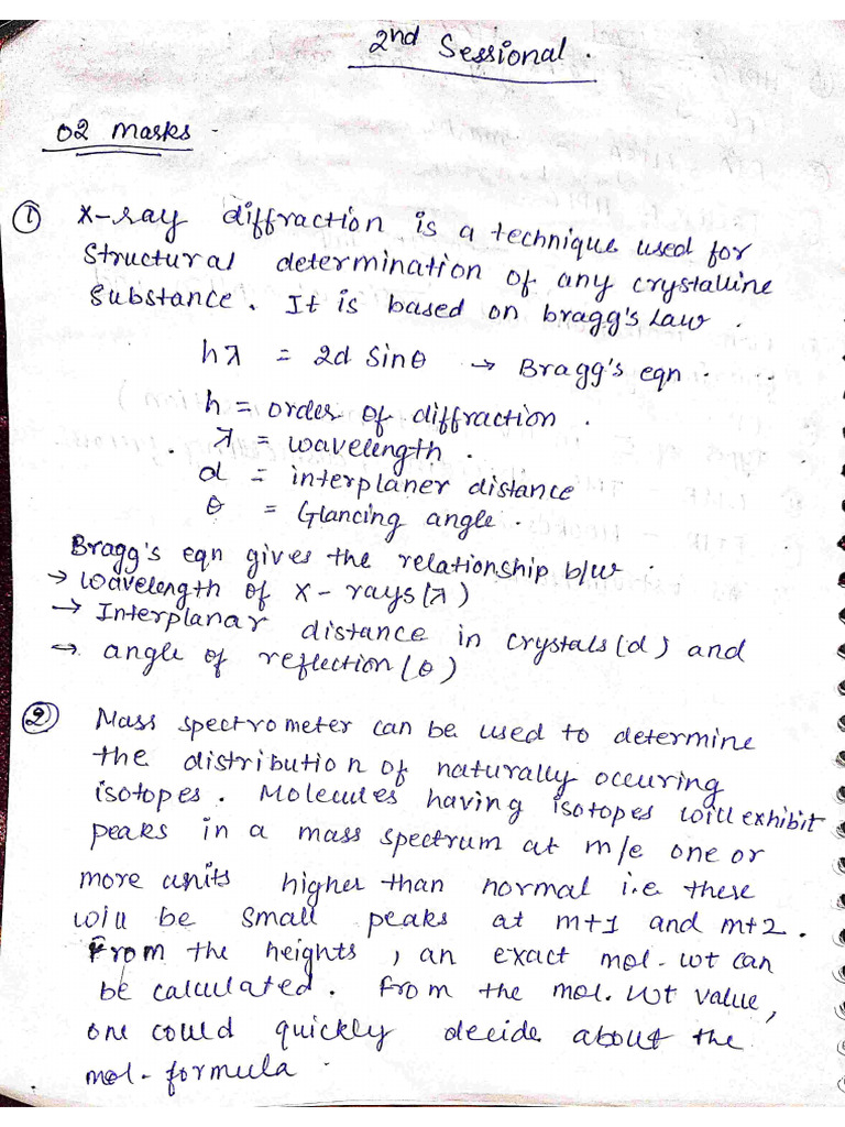 2 Marks 2nd Sess | PDF