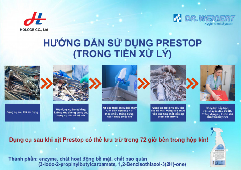 HDSD Prestop - Vinmec HCM | PDF
