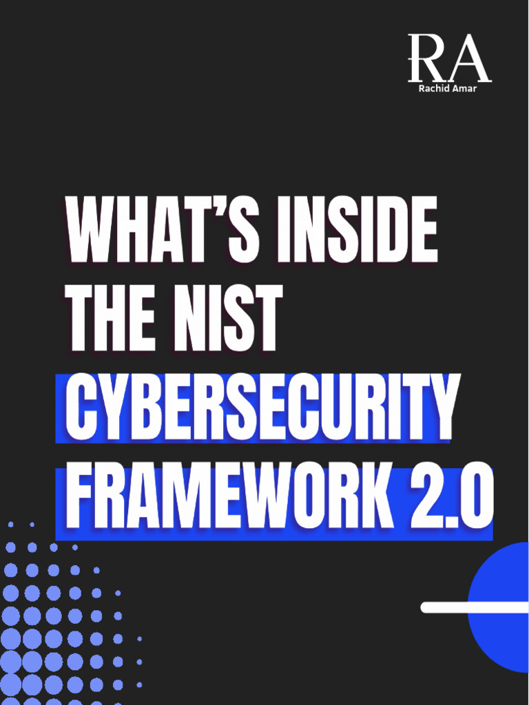 NIST Cybersecurity Framework Overview | PDF
