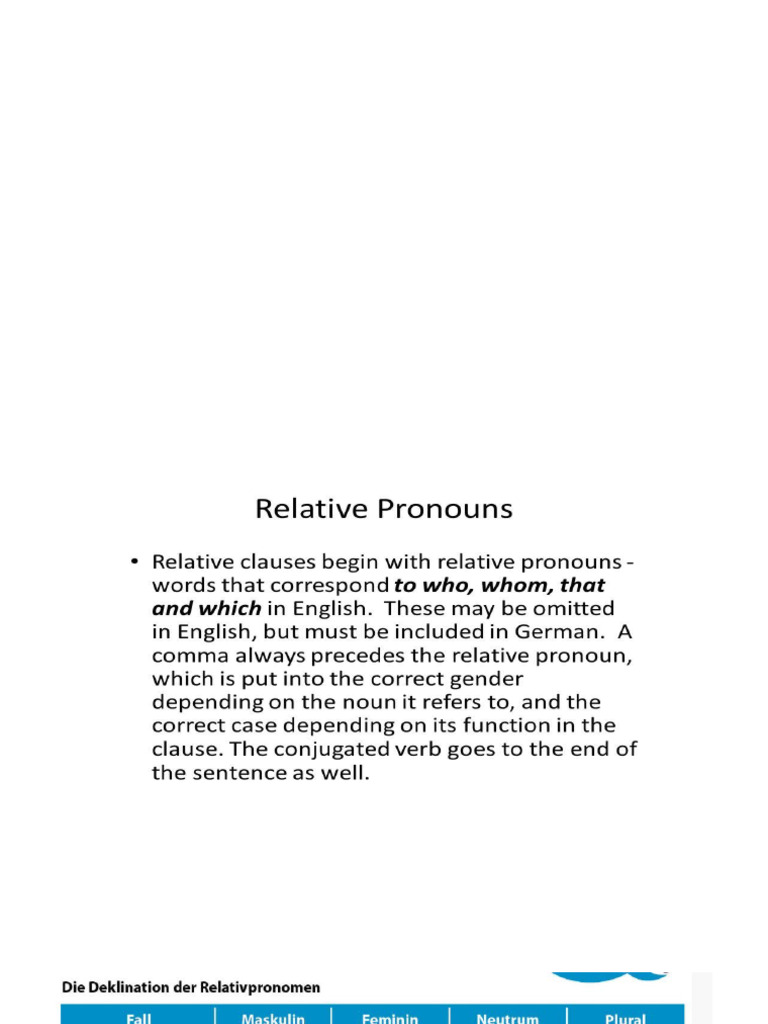 Relative Pro No Men | PDF