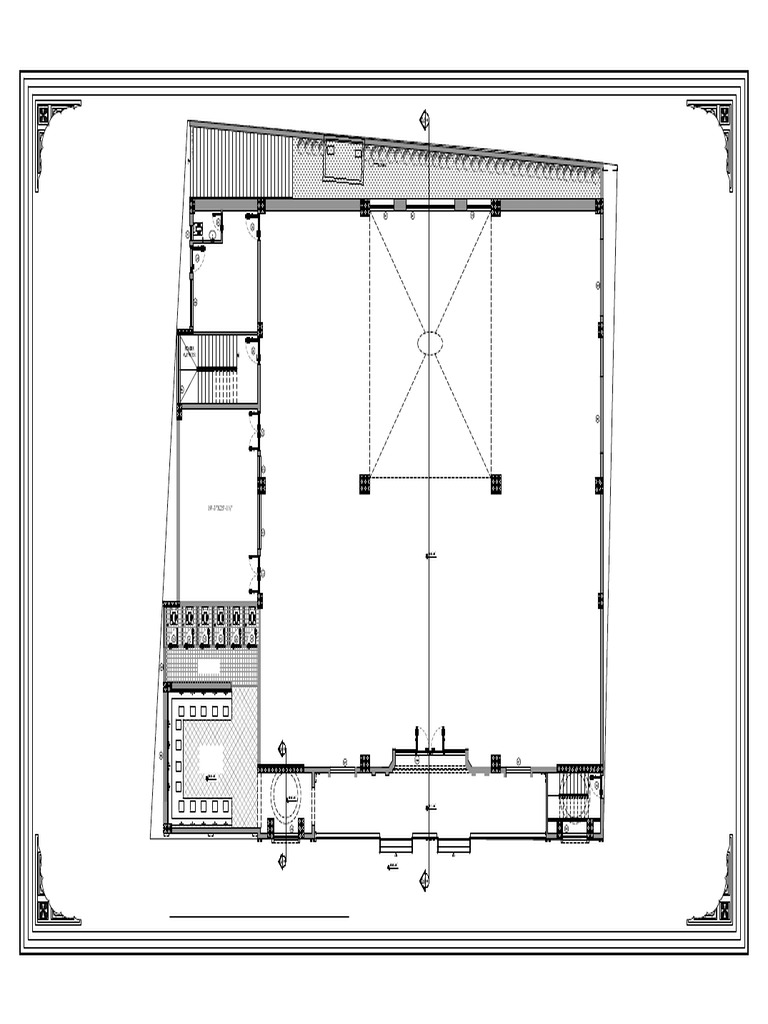 Ground Floor Layout Plan Overview | PDF