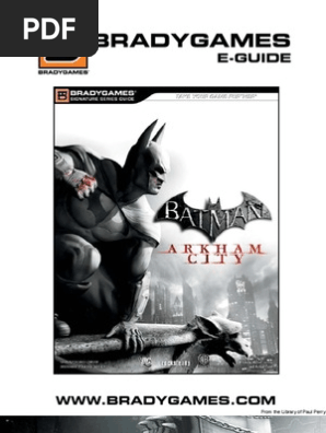02 Batman Arkham City Official Strategy Guide