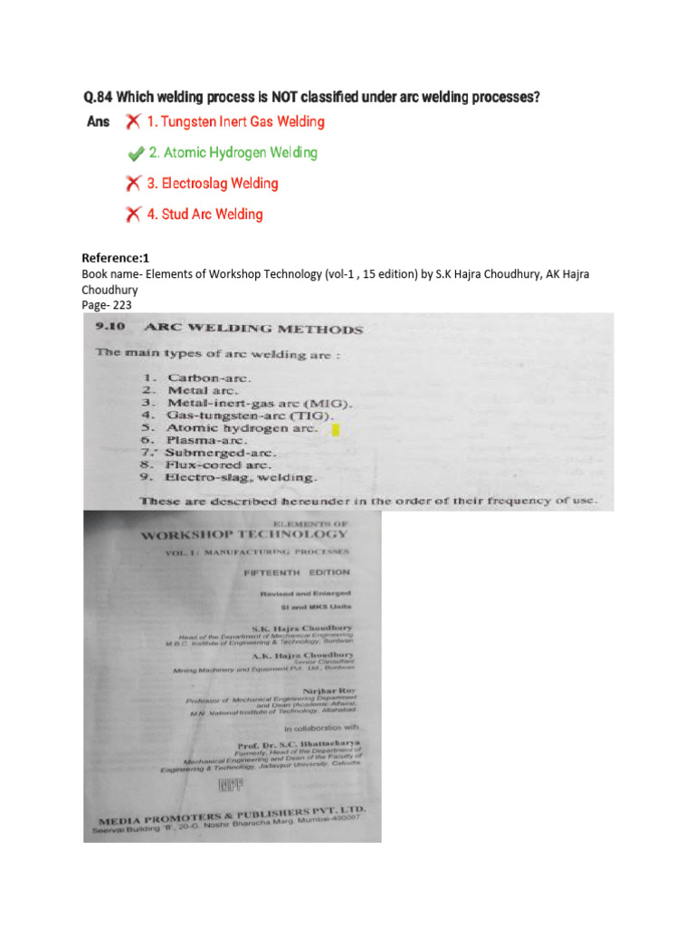 Arc Welding | PDF