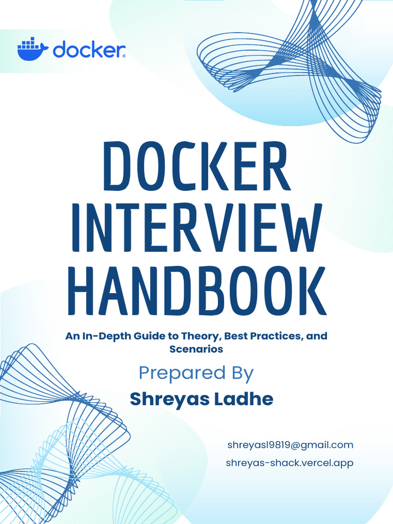 Docker Interview Handbook-ShreyasLadhe | PDF | Proxy Server | Postgre Sql