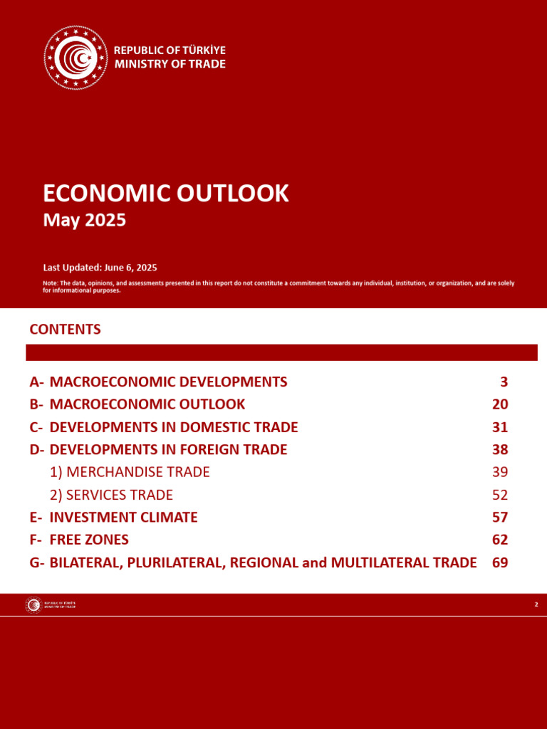 Turkey's Economic Outlook 2025 Report | PDF | Government Budget Balance ...