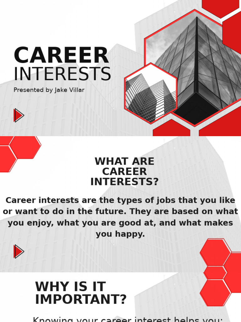 Understanding Career Interests Guide | PDF