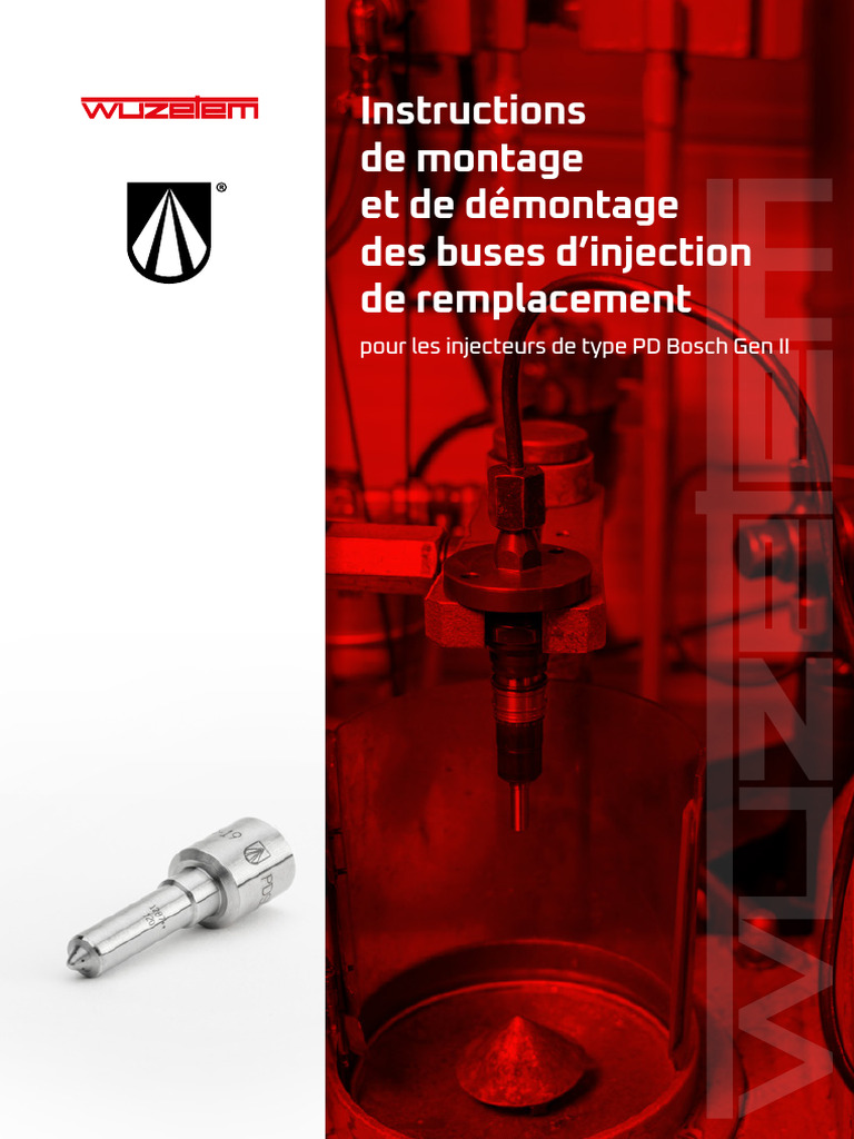 Montage et démontage buses d'injection PD Bosch | PDF | Vis de fixation ...