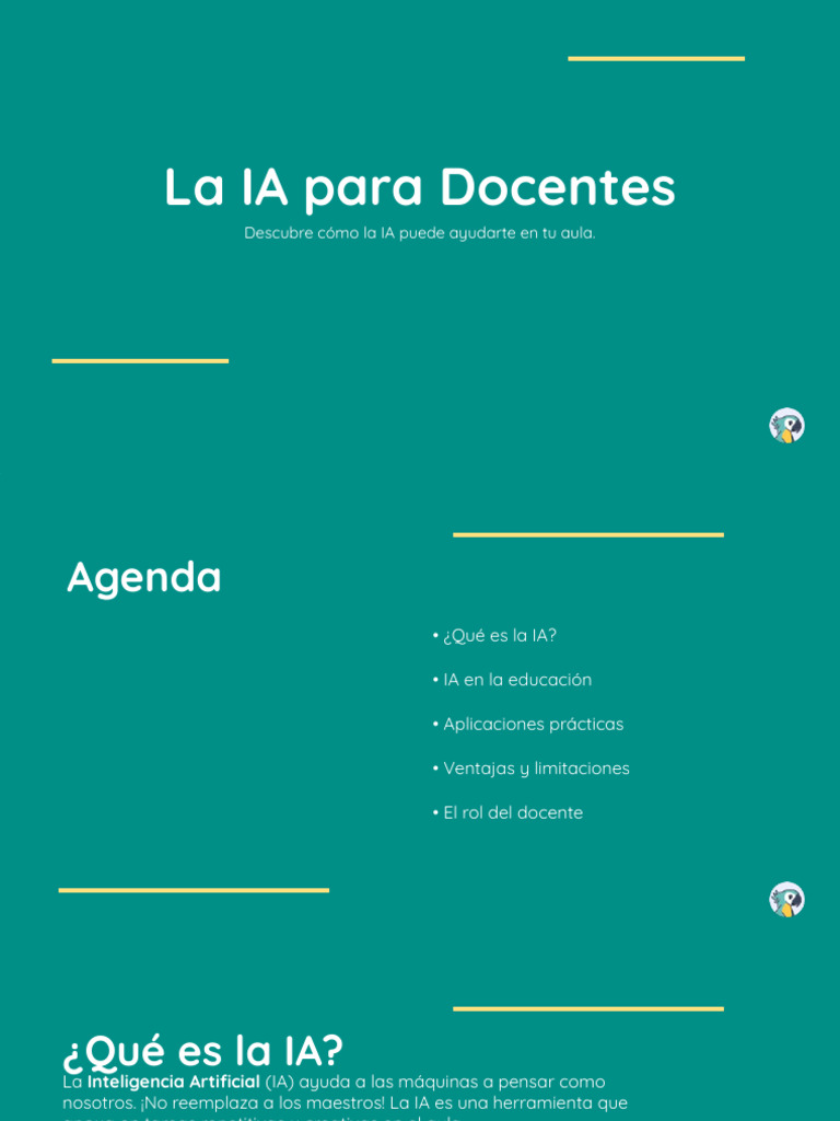 IA en el Aula: Herramientas para Docentes | PDF | Inteligencia ...